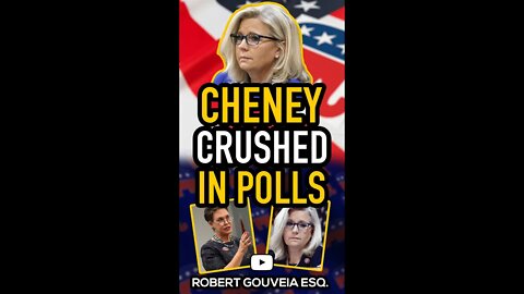 Liz Cheney is Getting Crush in the Polls #shorts