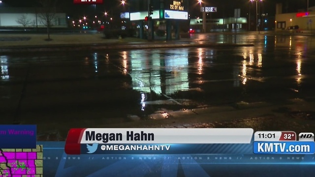 72nd and Dodge Road conditions