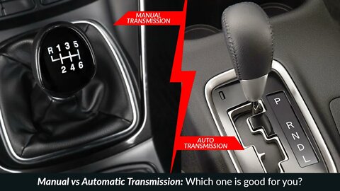 Car. Manual gears or Automatic gears. Transmission difference