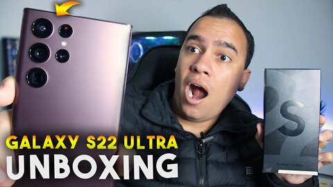 GALAXY S22 ULTRA, com SNAPDRAGON 8 GEN 1 e CÂMERAS FANTÁSTICAS!! Unboxing e Teste de Câmeras