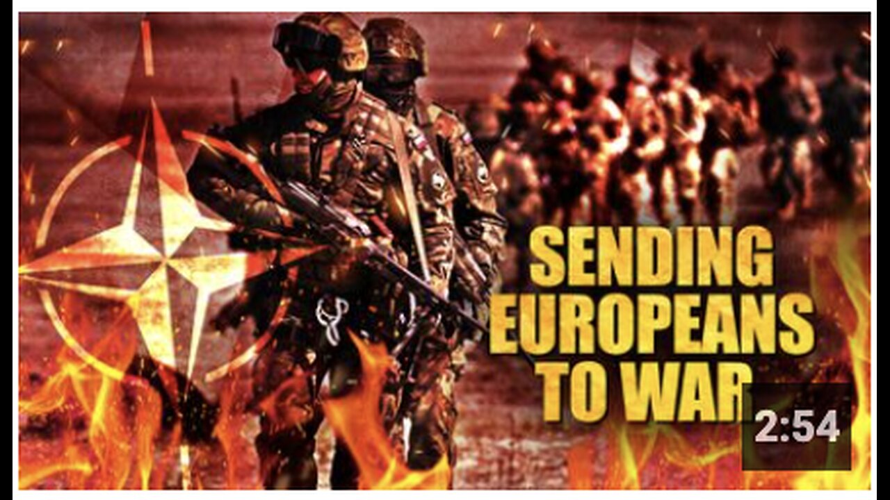 NATO To Send Europeans To War In Ukraine