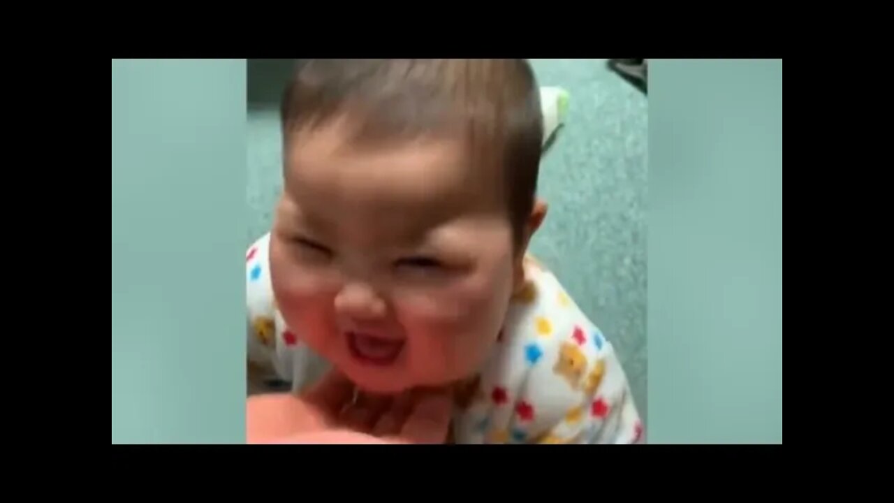 Cutest baby makes the world go Happy 😉 #Funny #BabyShark #BabyBus #BabyJohn #Cocomelon #Cute #Funny