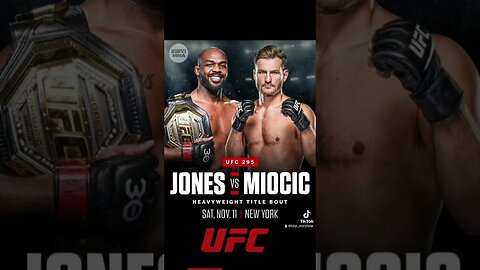 JONES VS MIOCIC #ufc #mma #shorts #youtubeshorts