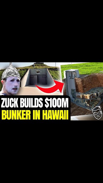 Why are so many Billionairs building bunkers🫠 #bunker #conspiracy #markzuckerberg