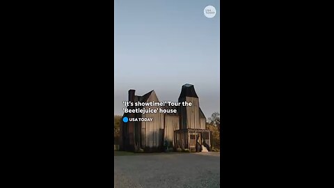 Tour the _Beetlejuice_ house...if you dare! #Shorts