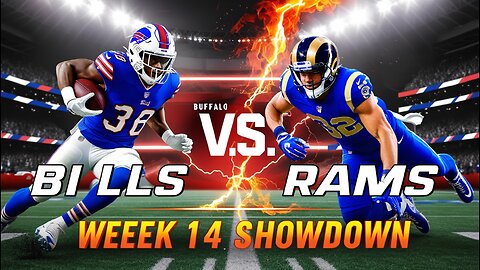 Bills vs. Rams: Epic Week 14 Battle | NFL 2024 Highlights