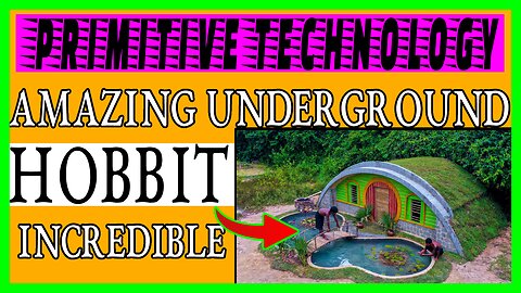 Build The Most Amazing Underground Hobbit Villa With Decoration Living Room