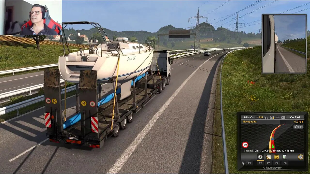 EURO TRUCK SIMULATOR 2 #22 TONIDOCAPRI O VERDADEIRO ARTISTA DOS TRANSPORTES INTERNACIONAIS