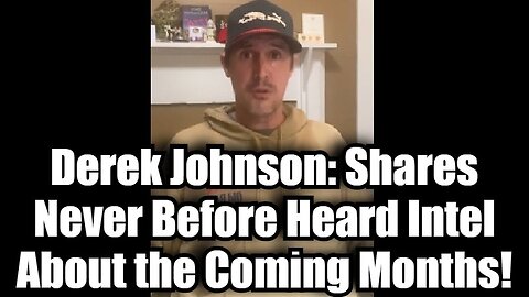 Derek Johnson 12/10/24: Shares Never Before Heard Intel About the Coming Months!