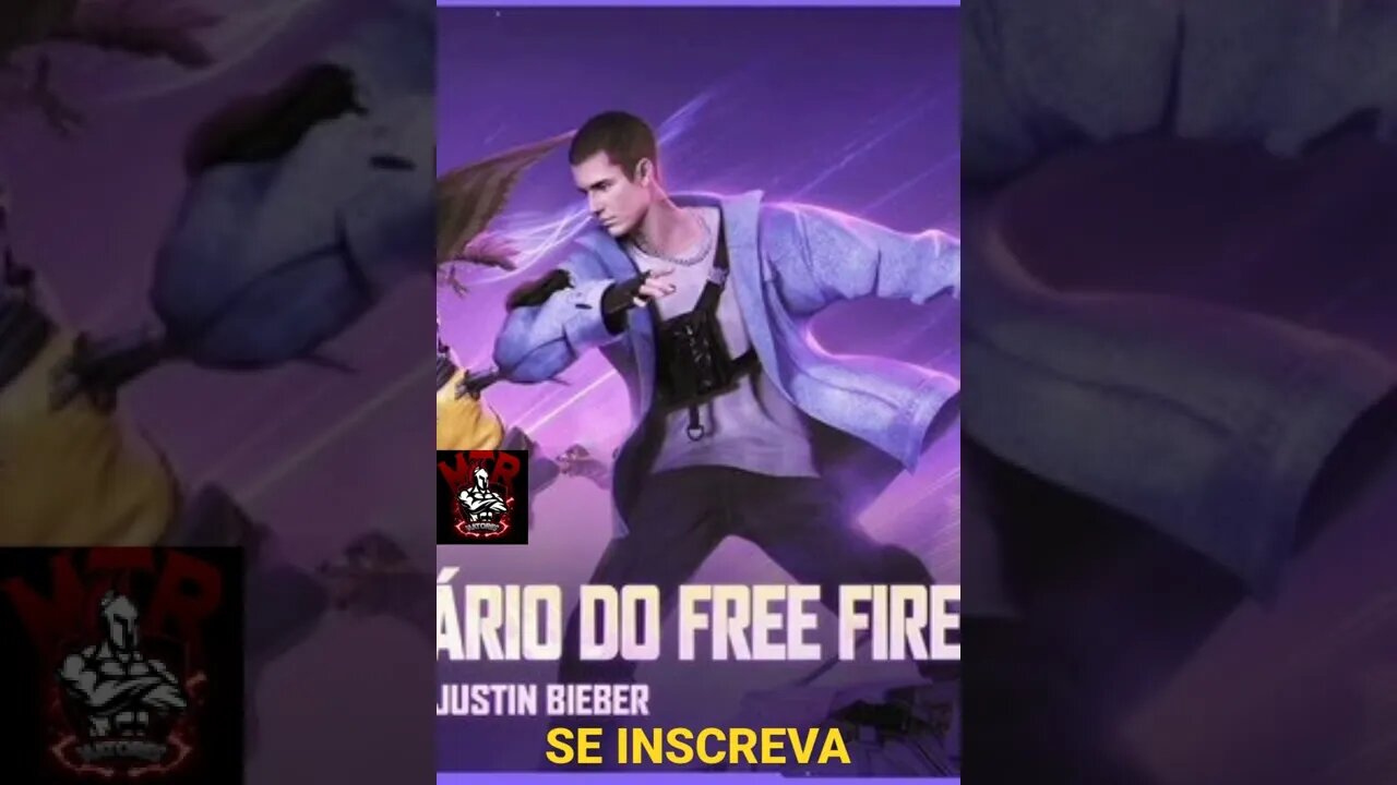 JUSTIN BIEBER FAZ PARCERIA COM FREE FIRE NO ANIVERSÁRIO DE 5 ANOS DO JOGO