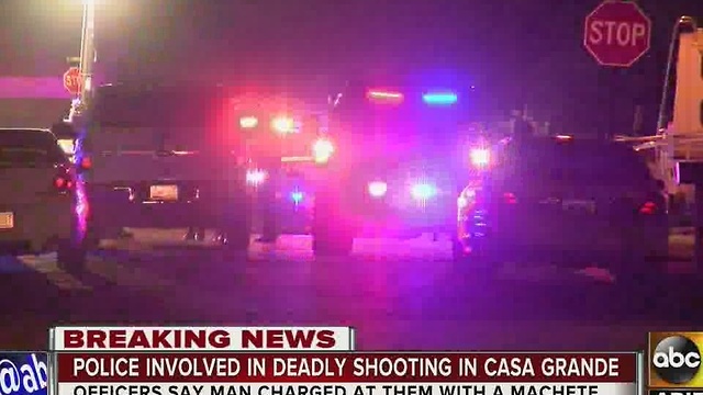 Three officers on admin leave after shooting, killing man in Casa Grande