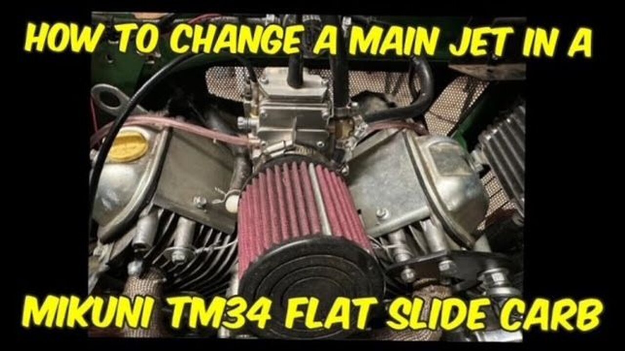 Mikuni TM34 Flat Slide Carb- Tuning the Main Jet (it was way to rich)! Tuning Part 1