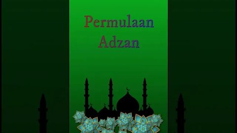 Permulaan Azan