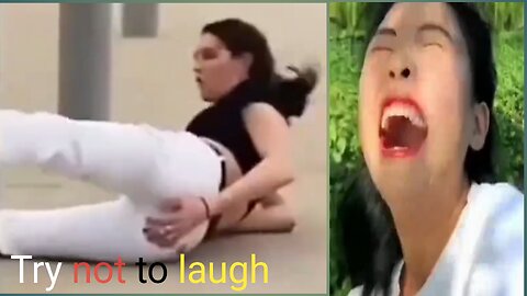 Try not to laugh 🤣 funny video | people going fail