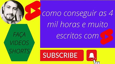 como conseguir escritos e vizualizaçao com vídeos SHORTS 2022