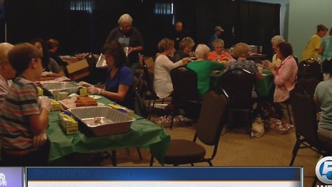 Volunteers cook pumpkin bread for South Florida people in need