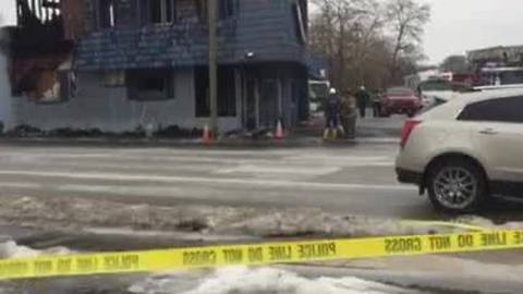 RAW VIDEO: Day After Waukesha Bowling Alley Fire