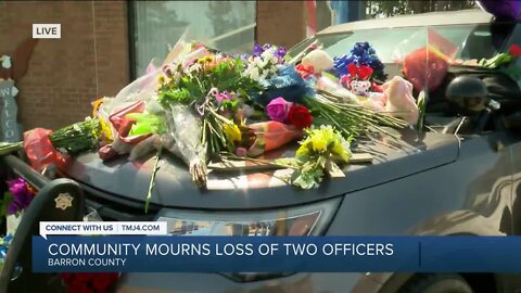 Procession for fallen Wisconsin police officers