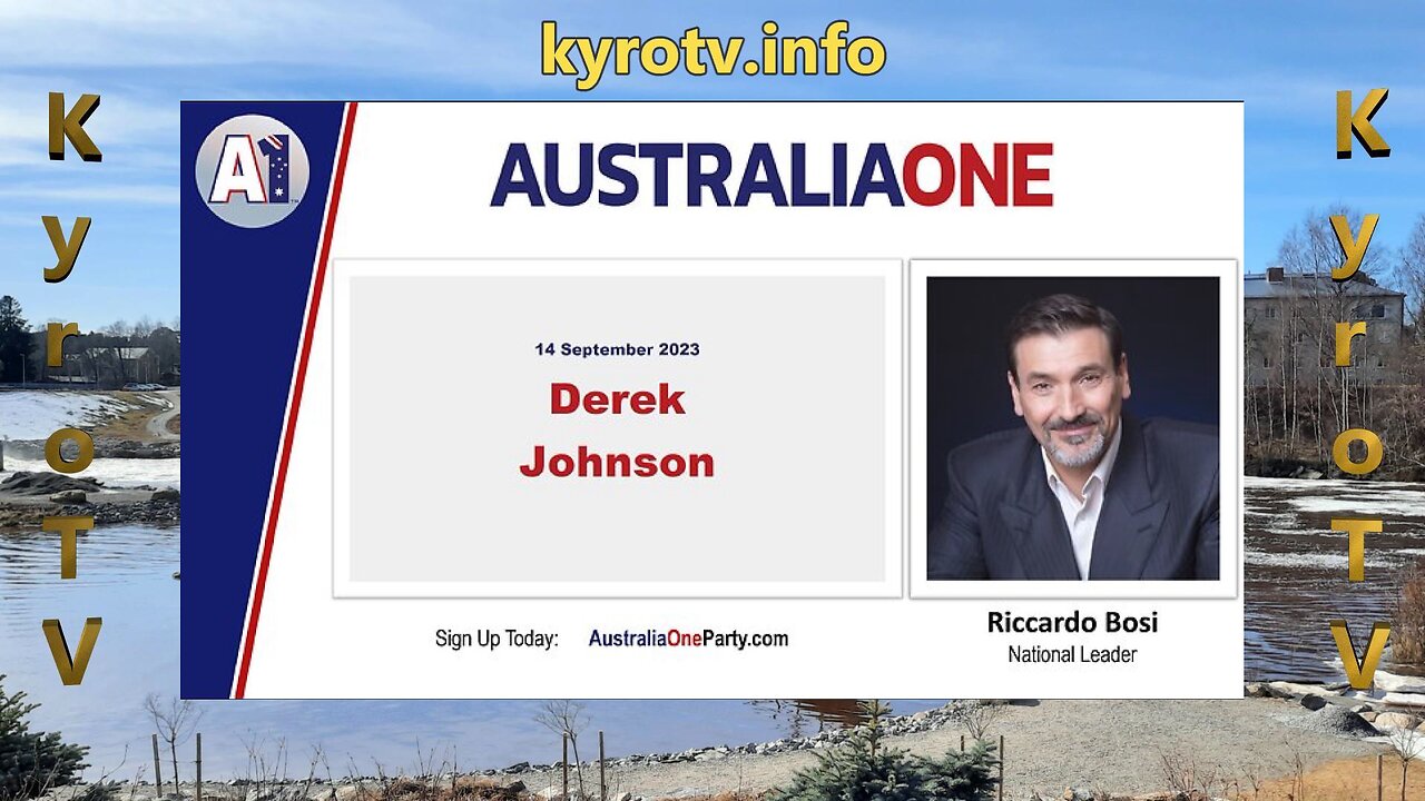 Derek Johnson, Guru ja Riccardo Bosi 14.09.2023 (suomennettu)