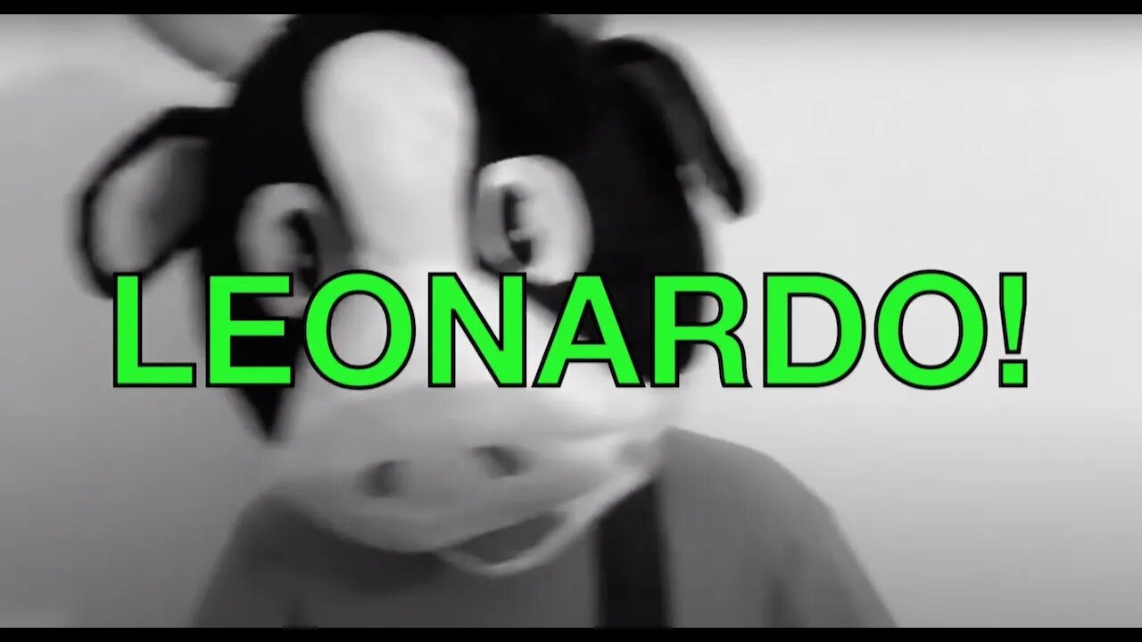 Happy Birthday LEONARDO! - COW Happy Birthday Song