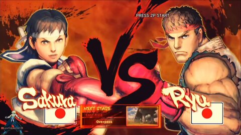 Street Fighter 4 Play As Sakura On Ps3
