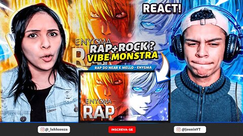 Rap do Near e Mello: O Sucessor (Death Note) | EnyGroup 20 | [React RapNerd] 🔥