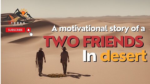 The Inspiring Journey of Two Friends in the Desert #motivational #story #urdu