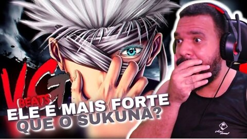 REAGINDO AO Rap do Satoru Gojo | O Shaman Mais Forte | VG BEATS