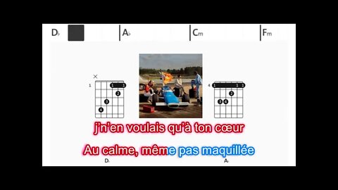 Benjamin Biolay - Comme une voiture volée - (Chords & Lyrics like a Karaoke)