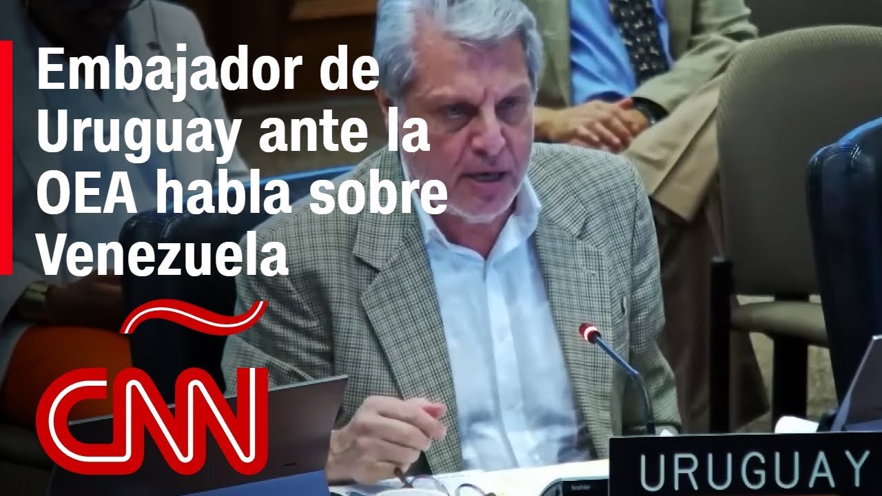 Embajador de Uruguay ante la OEA: “La dictadura sigue procesando un mecanismo de perpetuación”