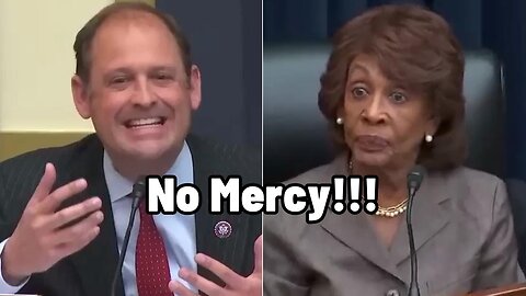 Room Sits In Stunned Silence After GOP Lawmaker Rips Into Maxine Waters' Bill In Front Of Her!!