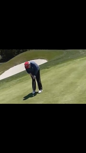 Trump Drains Ultra-Long Putt