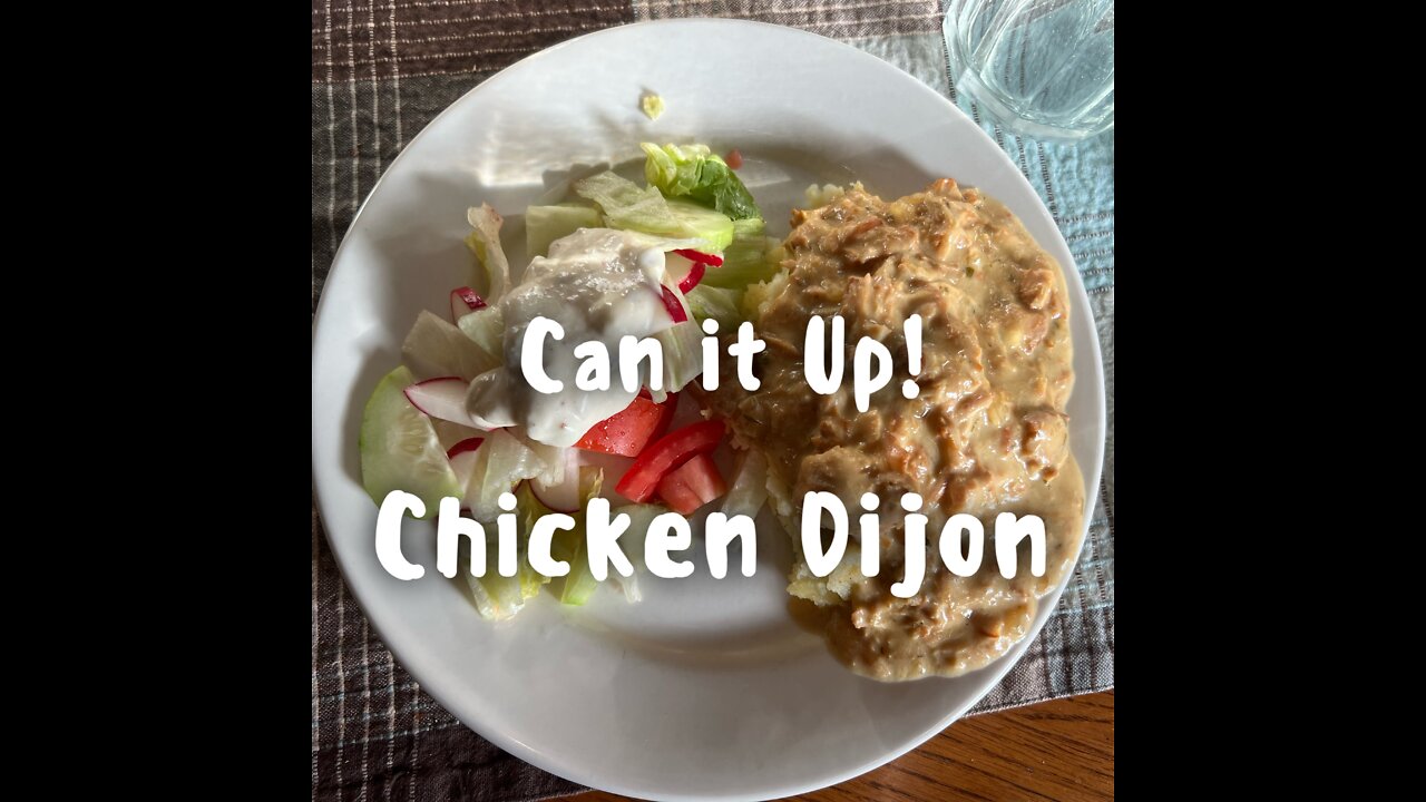 Canning chicken dijon