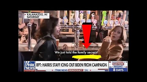 KAMALA TELLS "THE FAMILY SECRETS!" THE HOT MIC PSYOP IS THEM TELLING US WHAT THEY WANT US TO HEAR!