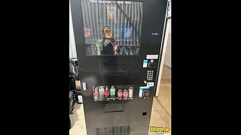 Used Seaga Combo Snack & Soda Electronic Live Display Vending Machine for Sale in Texas!!!