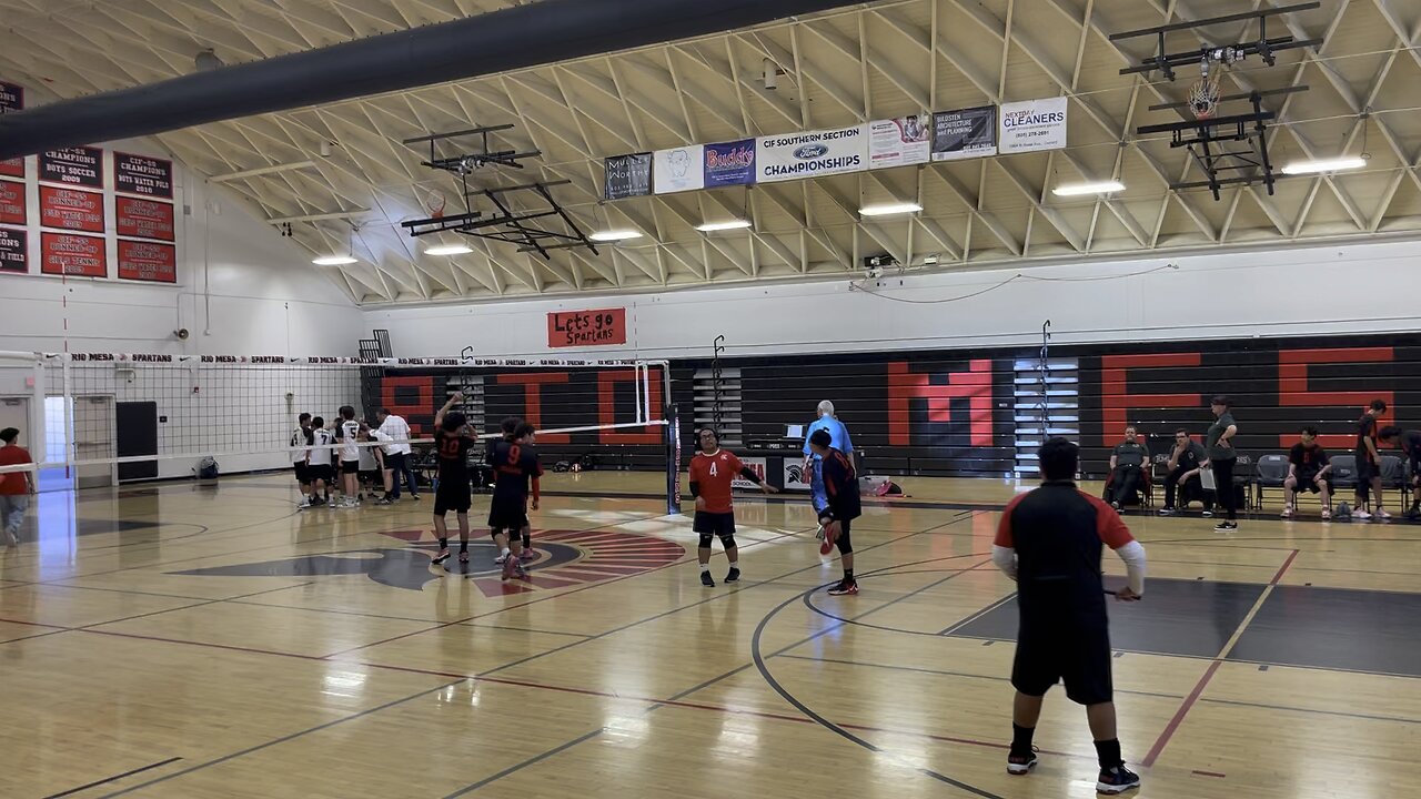 Rio Mesa HS vs Ventura HS JV Volleyball (RMHS won) - Part 3