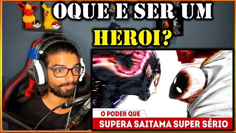 YERIK REACT - ACIMA DA AMEAÇA NÍVEL DEUS - EXPLICADO COMO GAROU SE TORNOU O MAIOR INIMIGO DE SAITAMA