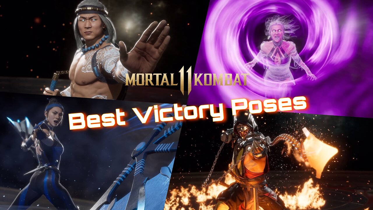 Mortal Kombat 11 - Best 21 Victory poses