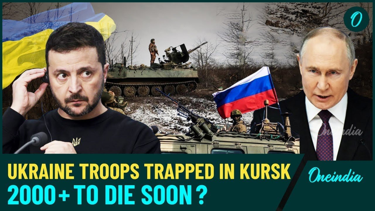 VIDEO| Mass Ukrainian Blockade in Kursk Panics Zelensky as Donbas Defense Crumbles to Russia