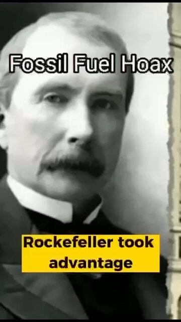 The Fossil Fuel Hoax! Suckers!