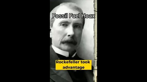 The Fossil Fuel Hoax! Suckers!