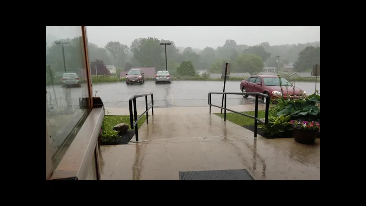 heavy rain at church June 10,2021