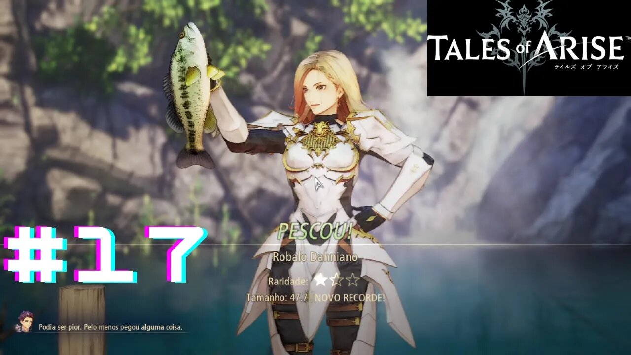 Tales of Arise Gameplay - Matando um Zeugle Gigante e Pescando.(PC Playthrough)PT-BR.#17