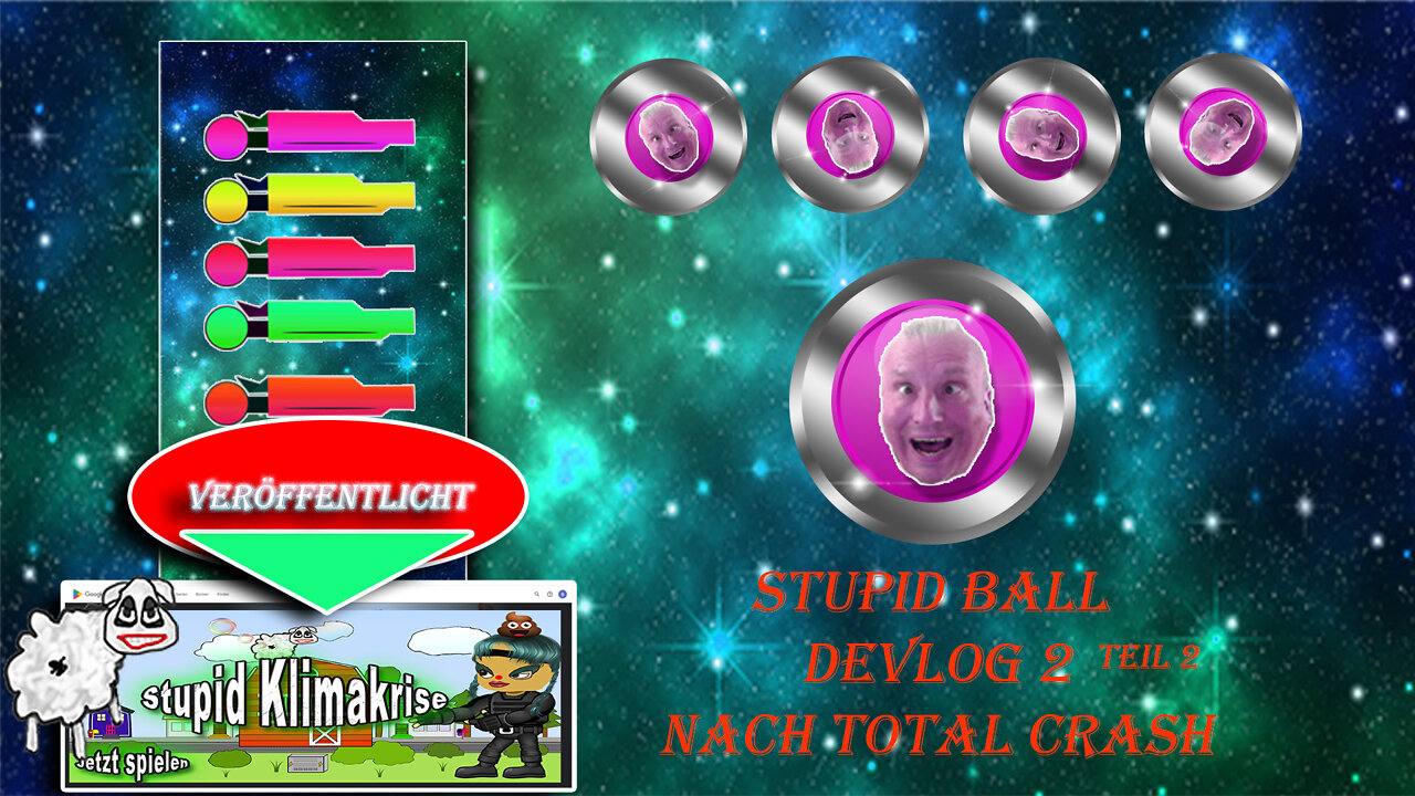 Ich erstelle ein Handyspiel mit Unity - Stupid Ball Neustart nach Total-Crash - Teil 2/2