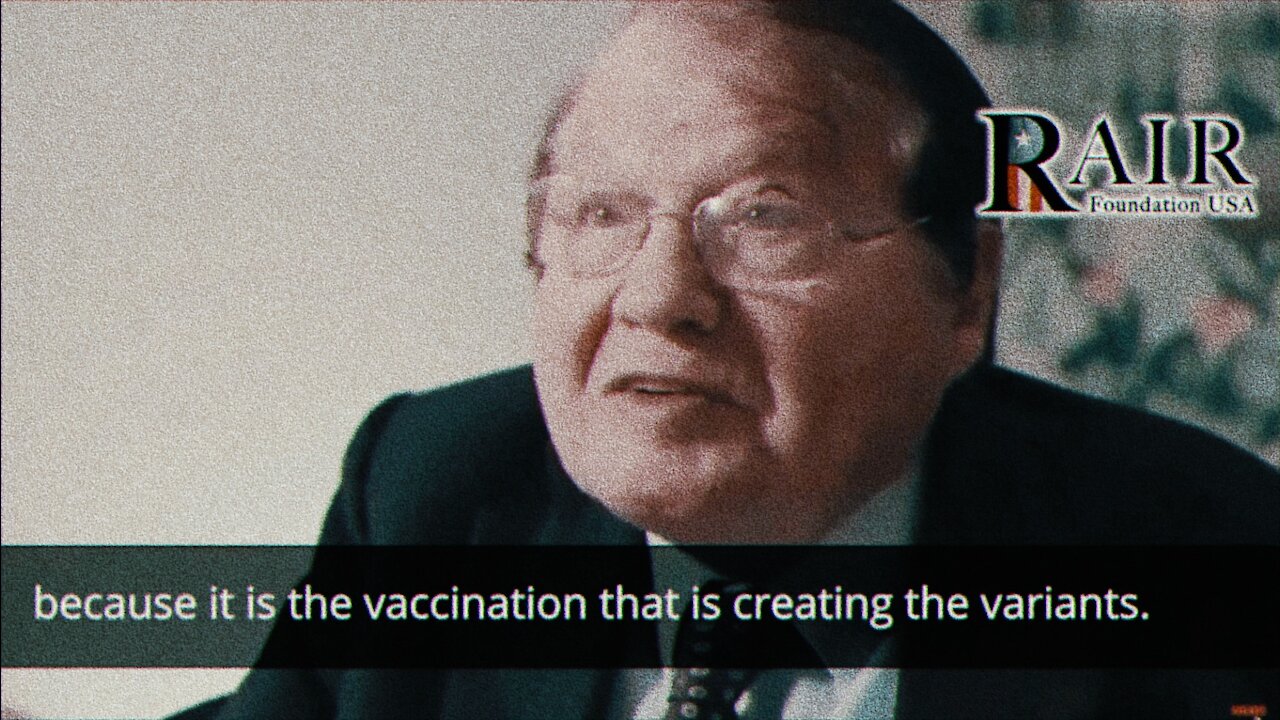 Nobel Laureate Luc Montagnier Claims That Vaccines Are Causing The Variants | 30.07.2021