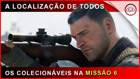 Sniper Elite 5 , Localização de todos os colecionáveis na missão 6 | Super-dica