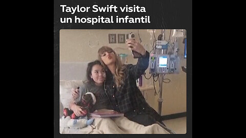 🏥Taylor Swift visita por sorpresa el hospital infantil de Kansas City