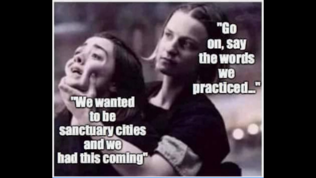 liberal democrat watching only fake news don't know what is really happening in democrat crime city