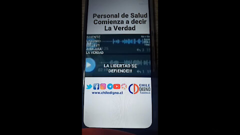 Personal de Salud comienza a decir la verdad.