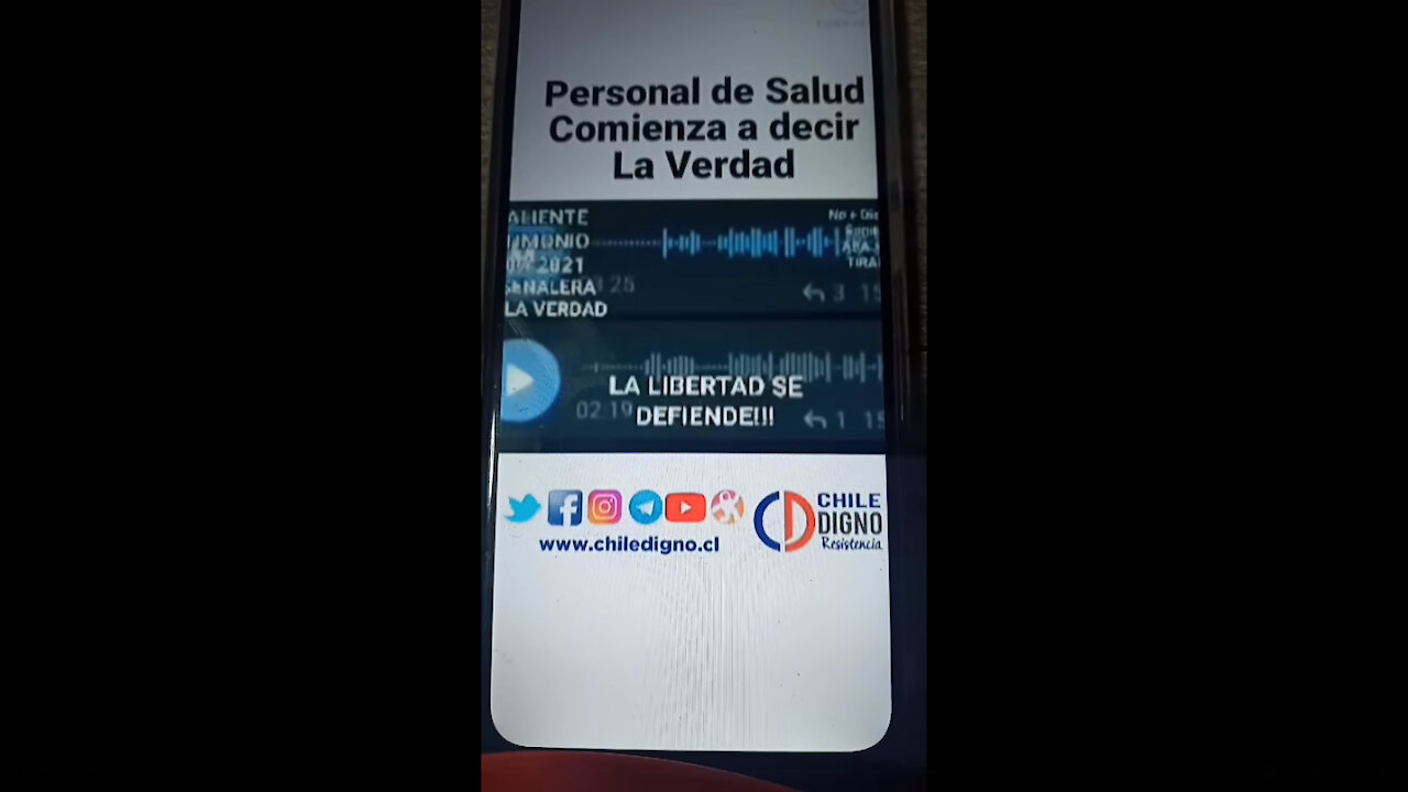 Personal de Salud comienza a decir la verdad.